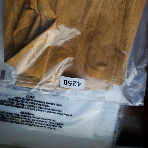 Lululemon Align High Rise Pant Leggings 25" Women 6 Yellow Pocket Athletic Yoga - Picture 8 of 8